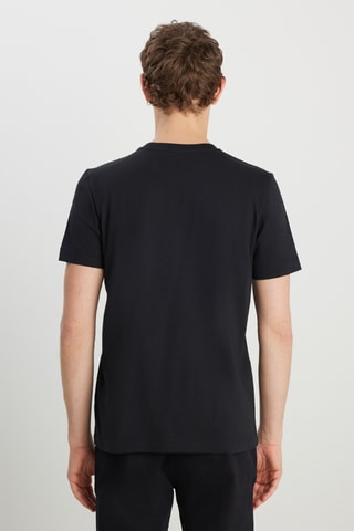 T-shirt regular - Zwart