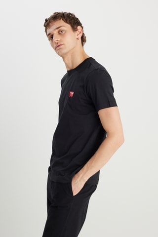 T-shirt regular - Zwart