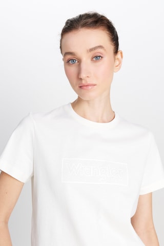 T-shirt regular - Wit