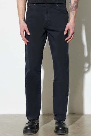 Rechte Jeans - Marineblauw