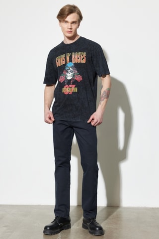 Rechte Jeans - Marineblauw