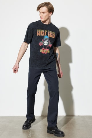 Rechte Jeans - Marineblauw