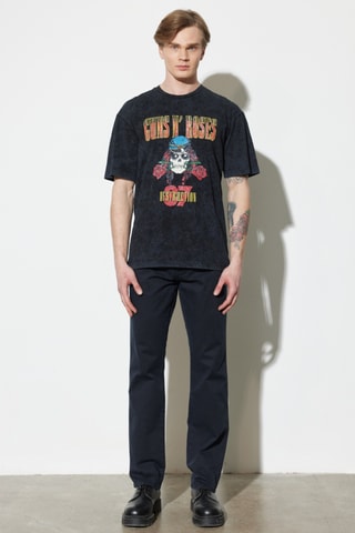 Rechte Jeans - Marineblauw