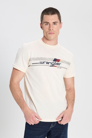 T-shirt regular - Ecru