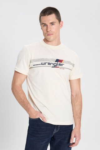 T-shirt regular - Ecru