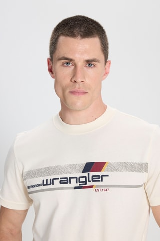 T-shirt regular - Ecru