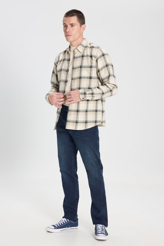 Overhemd Regular Fit - Beige