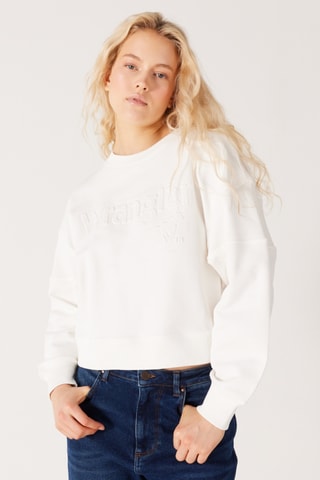 Sweater relaxed - Wit