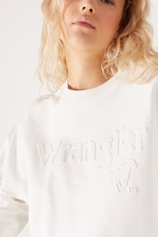 Sweater relaxed - Wit