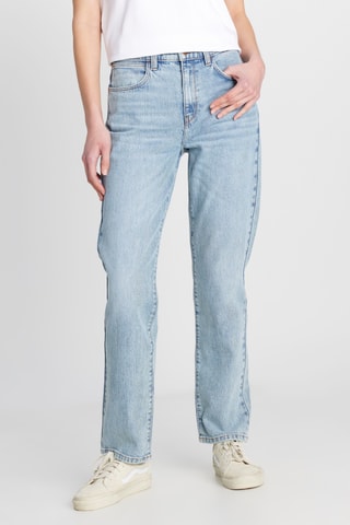 Rechte Jeans - Indigoblauw