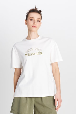 T-shirt regular - Wit