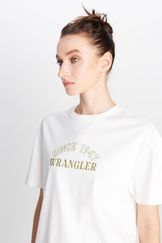 T-shirt regular - Wit