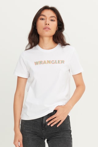T-shirt regular - Wit