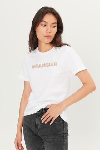 T-shirt regular - Wit