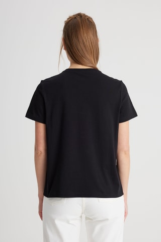 T-shirt regular - Zwart