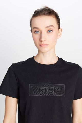 T-shirt regular - Zwart