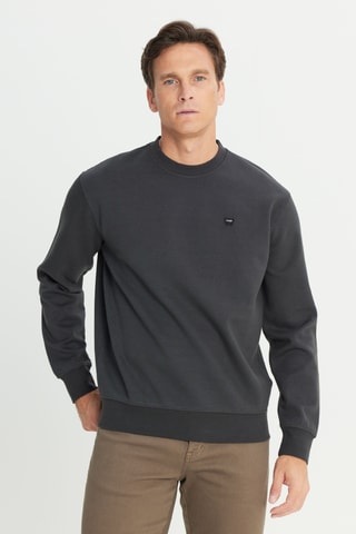 Sweater Regular Fit - Zwart