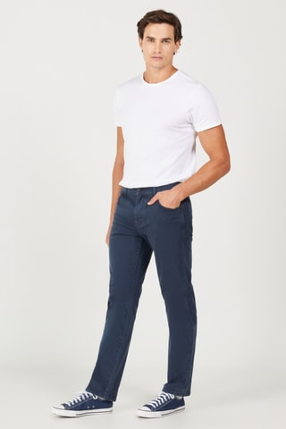 Rechte Broek - Donkerblauw