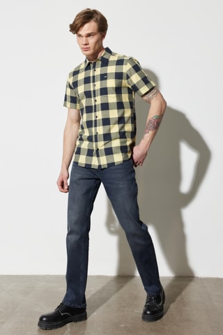 Rechte Jeans - Donkerblauw