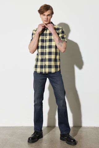 Rechte Jeans - Donkerblauw