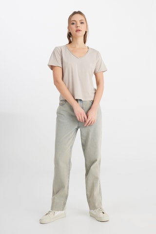 T-shirt regular - Beige