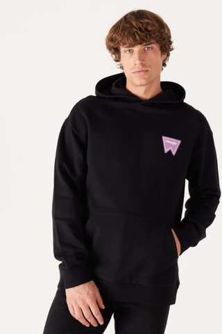 Sweater met Capuchon - Zwart