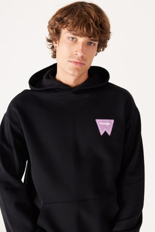 Sweater met Capuchon - Zwart