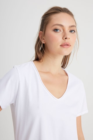 T-shirt regular - Wit