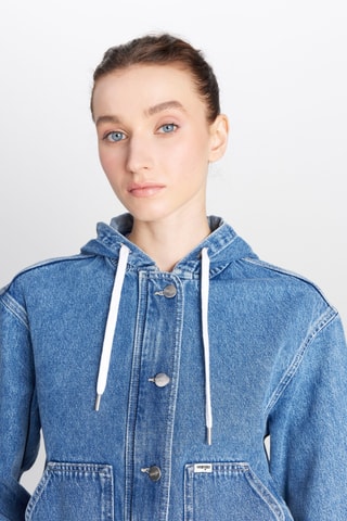 Jasje met Capuchon - Blauw