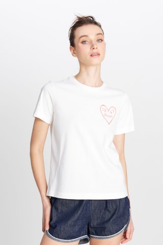 T-shirt regular - Ecru