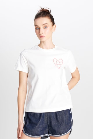 T-shirt regular - Ecru