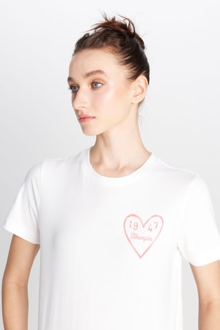 T-shirt regular - Ecru