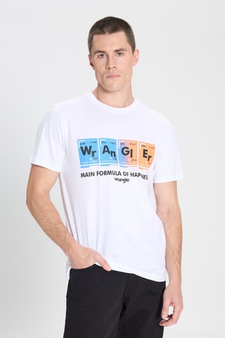 T-shirt regular - Wit