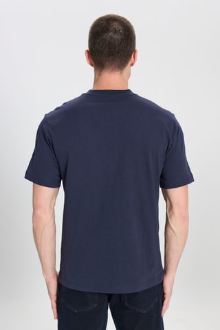 T-shirt regular - Marineblauw