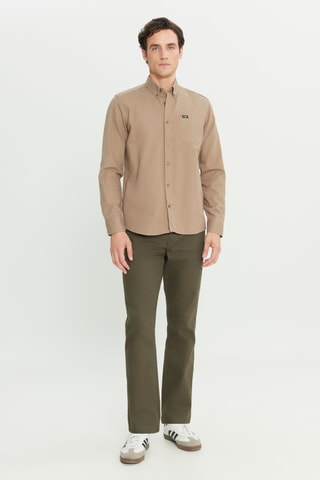 Overhemd Regular Fit - Beige