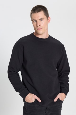 Sweater Regular Fit - Zwart