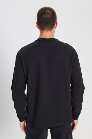 Sweater Regular Fit - Zwart