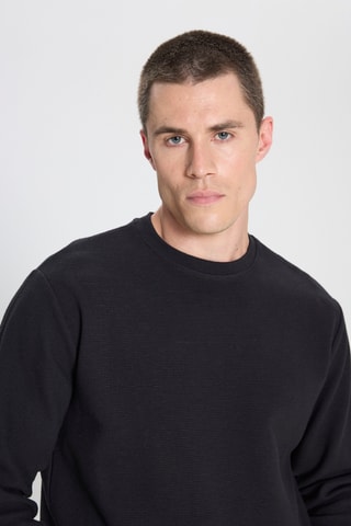 Sweater Regular Fit - Zwart