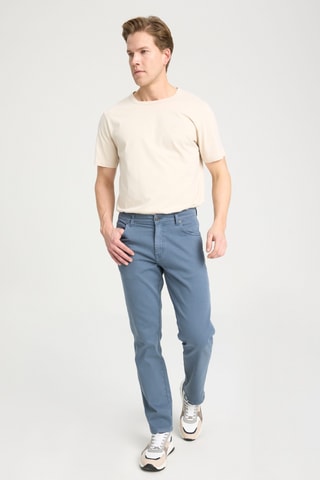 Broek Slim Fit - Indigoblauw