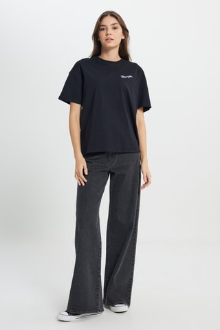 T-shirt regular - Zwart