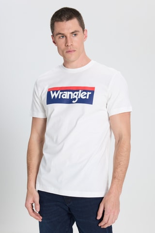 T-shirt regular - Wit