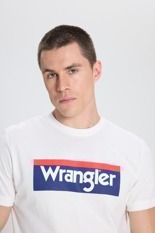 T-shirt regular - Wit