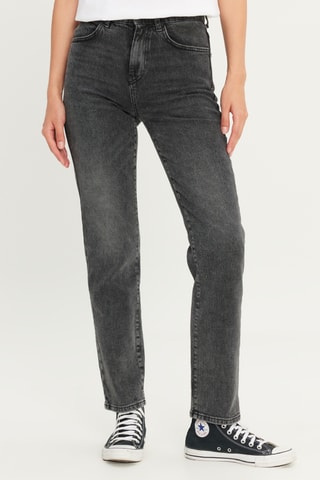 Rechte Jeans - Antraciet