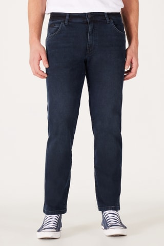 Rechte Jeans - Donkerblauw