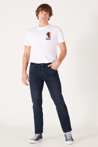 Rechte Jeans - Donkerblauw