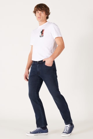 Rechte Jeans - Donkerblauw