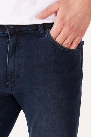 Rechte Jeans - Donkerblauw