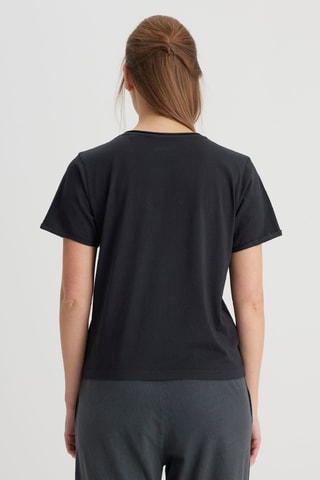 T-shirt regular - Zwart