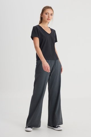 T-shirt regular - Zwart