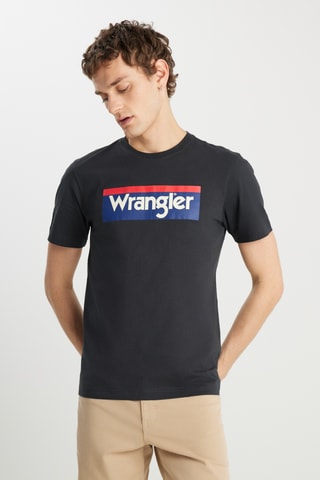 T-shirt regular - Zwart